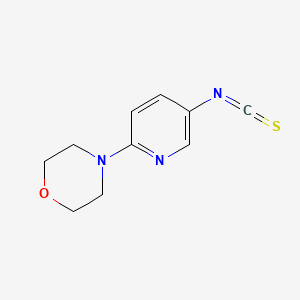 molecular formula C10H11N3OS B1586761 4-(5-异硫氰酸吡啶-2-基)吗啉 CAS No. 52024-29-0