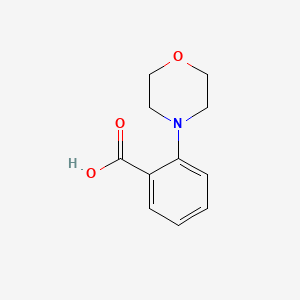 molecular formula C11H13NO3 B1586763 2-Morpholinobenzoic acid CAS No. 42106-48-9