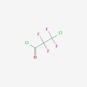 molecular formula C3Cl2F4O B1586771 3-Chlorotetrafluoropropionyl chloride CAS No. 24503-62-6