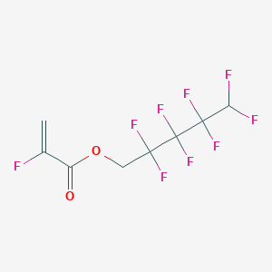molecular formula C8H5F9O2 B1586772 1H,1H,5H-Octafluoropentyl 2-fluoroacrylate CAS No. 87910-92-7