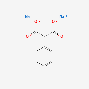 molecular formula C9H6Na2O4 B1586774 Disodium 2-phenylpropanedioate CAS No. 55277-85-5