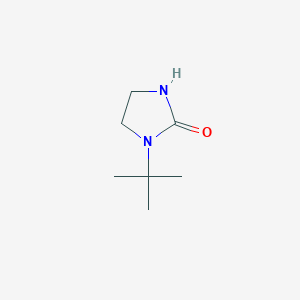 molecular formula C7H14N2O B1586775 1-tert-Butyl-2-imidazolidinone CAS No. 92075-16-6