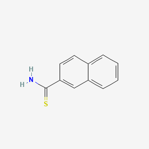 molecular formula C11H9NS B1586778 Naphthalene-2-carbothioamide CAS No. 6967-89-1
