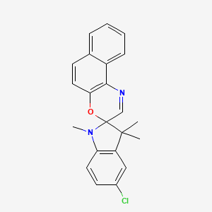 5-Chloro-1,3,3-trimethylspiro[indoline-2,3'-naphtho[2,1-b][1,4]oxazine]