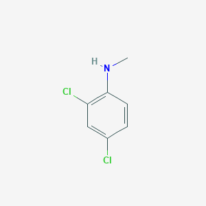 molecular formula C7H7Cl2N B1586786 2,4-二氯-N-甲基苯胺 CAS No. 35113-88-3