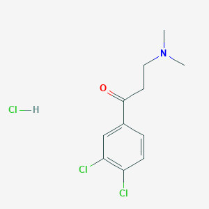 molecular formula C11H14Cl3NO B1586787 Antitrypanosomal agent 1 CAS No. 75144-12-6