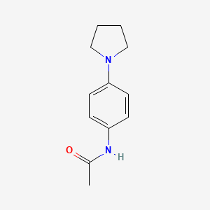 molecular formula C12H16N2O B1586799 N-(4-(Pyrrolidin-1-yl)phenyl)acetamide CAS No. 52373-51-0