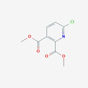 molecular formula C9H8ClNO4 B1586801 Dimethyl 6-chloropyridine-2,3-dicarboxylate CAS No. 32383-03-2