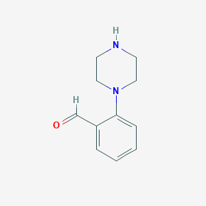 molecular formula C11H14N2O B1586802 2-Piperazin-1-yl-benzaldehyde CAS No. 736991-52-9