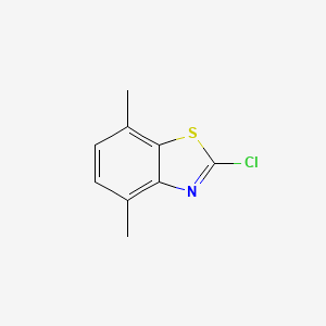 molecular formula C9H8ClNS B1586806 2-Chloro-4,7-dimethyl-1,3-benzothiazole CAS No. 80945-84-2