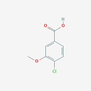 molecular formula C8H7ClO3 B1586809 4-Chloro-3-methoxybenzoic acid CAS No. 85740-98-3