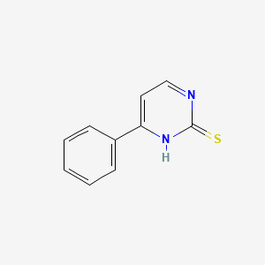 molecular formula C10H8N2S B1586811 4-Phenylpyrimidine-2-thiol CAS No. 60414-59-7