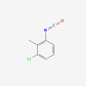 molecular formula C8H6ClNO B1586819 3-Chloro-2-methylphenyl isocyanate CAS No. 40397-90-8