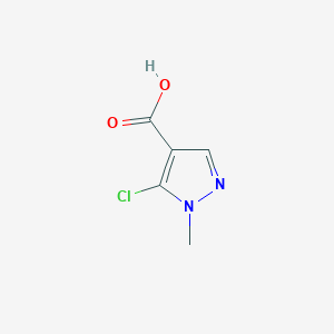 molecular formula C5H5ClN2O2 B1586820 5-Chloro-1-methyl-1H-pyrazole-4-carboxylic acid CAS No. 54367-66-7