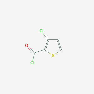 molecular formula C5H2Cl2OS B1586821 3-Chlorothiophene-2-carbonyl chloride CAS No. 86427-02-3