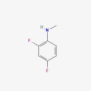 molecular formula C7H7F2N B1586830 2,4-二氟-N-甲基苯胺 CAS No. 138564-16-6
