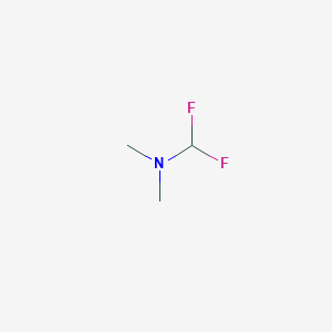 molecular formula C3H7F2N B1586839 Difluoromethyldimethylamine CAS No. 683-81-8