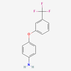 molecular formula C13H10F3NO B1586847 4-[3-(Trifluoromethyl)phenoxy]aniline CAS No. 41605-31-6