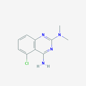 molecular formula C10H11ClN4 B1586851 4-Amino-2-dimethylamino-5-chloroquinazoline CAS No. 494763-17-6