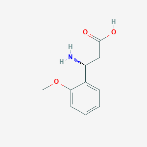 molecular formula C10H13NO3 B1586853 (R)-3-Amino-3-(2-methoxyphenyl)propanoic acid CAS No. 780034-13-1