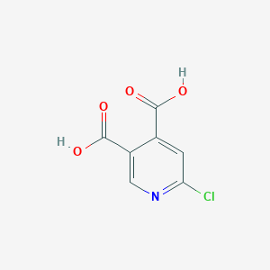 molecular formula C7H4ClNO4 B1586856 6-chloropyridine-3,4-dicarboxylic Acid CAS No. 243835-70-3