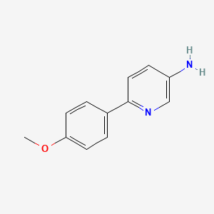molecular formula C12H12N2O B1586866 6-(4-甲氧基苯基)吡啶-3-胺 CAS No. 52057-98-4