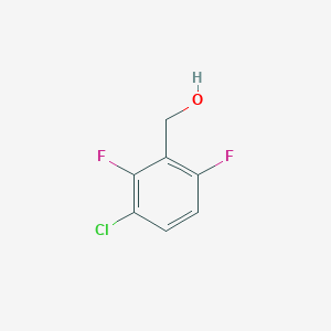molecular formula C7H5ClF2O B1586867 3-Chloro-2,6-difluorobenzyl alcohol CAS No. 252004-35-6