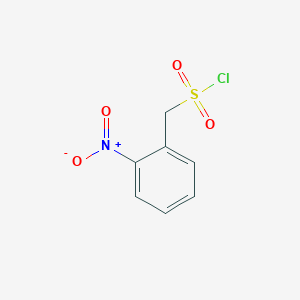 molecular formula C7H6ClNO4S B1586880 (2-nitrophenyl)methanesulfonyl Chloride CAS No. 24974-75-2