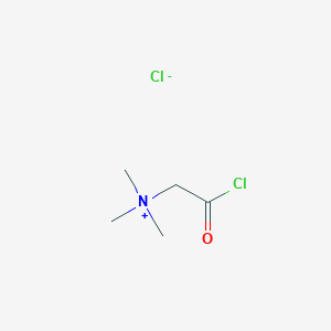 molecular formula C5H11ClNO+ B1586881 (2-Chloro-2-oxoethyl)-trimethylazanium CAS No. 53684-57-4