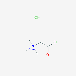 molecular formula C5H11ClNO+ B1586881 N-Chlorobetainyl chloride CAS No. 53684-57-4