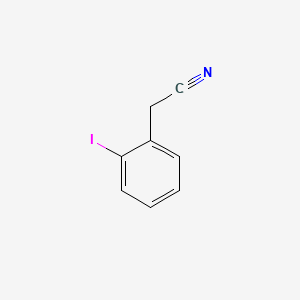 molecular formula C8H6IN B1586883 2-碘苯乙腈 CAS No. 40400-15-5