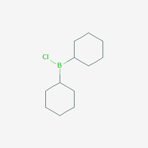 molecular formula C12H22BCl B1586884 Chlorodicyclohexylborane CAS No. 36140-19-9