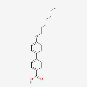 B1586885 4-(Heptyloxy)-4'-biphenylcarboxylic acid CAS No. 59748-17-3