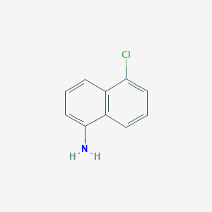 molecular formula C10H8ClN B1586888 5-Chloronaphthalen-1-amine CAS No. 2750-80-3