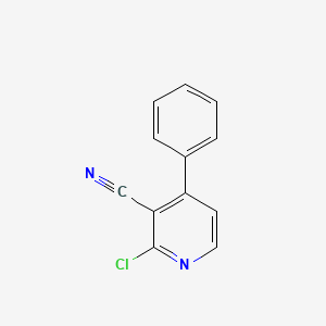 molecular formula C12H7ClN2 B1586891 2-Chloro-4-phenylnicotinonitrile CAS No. 163563-64-2