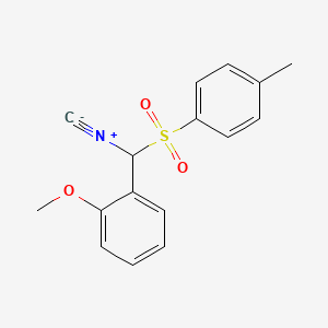 molecular formula C16H15NO3S B1586893 1-(Isocyano(tosyl)methyl)-2-methoxybenzene CAS No. 263389-53-3