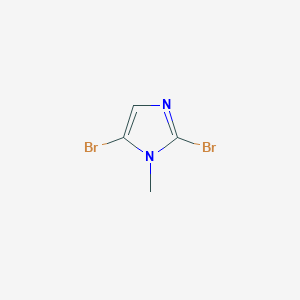 molecular formula C4H4Br2N2 B1586895 2,5-Dibromo-1-methyl-1h-imidazole CAS No. 53857-59-3
