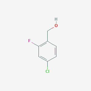 molecular formula C7H6ClFO B1586898 4-Chloro-2-fluorobenzyl alcohol CAS No. 56456-49-6