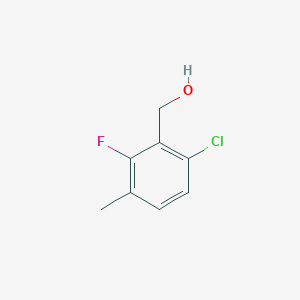 molecular formula C8H8ClFO B1586899 6-Chloro-2-fluoro-3-methylbenzyl alcohol CAS No. 261762-84-9