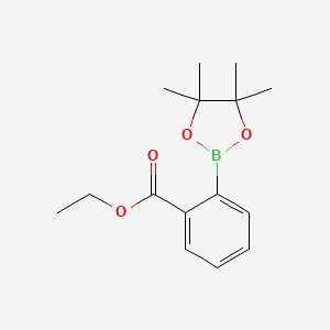 Ethyl 2-(4,4,5,5-tetramethyl-1,3,2-dioxaborolan-2-yl)benzoate