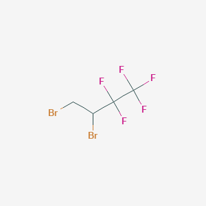 molecular formula C4H3Br2F5 B1586920 3,4-Dibromo-1,1,1,2,2-pentafluorobutane CAS No. 378-69-8