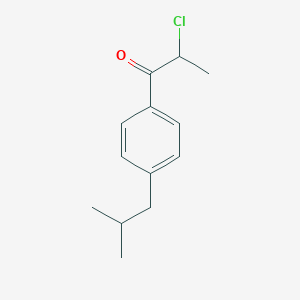 2-Chloro-1-(4-isobutylphenyl)propan-1-one