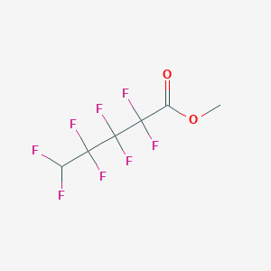 molecular formula C6H4F8O2 B1586925 Methyl 2,2,3,3,4,4,5,5-octafluoropentanoate CAS No. 54822-22-9