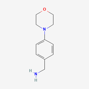 molecular formula C11H16N2O B1586929 4-Morpholinobenzylamine CAS No. 214759-74-7