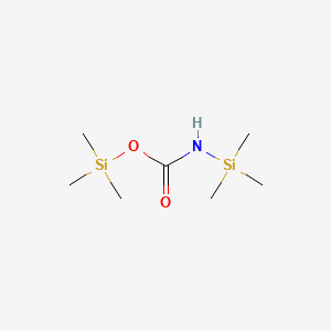 molecular formula C7H19NO2Si2 B1586930 三甲基甲硅烷基三甲基甲硅烷基氨基甲酸酯 CAS No. 35342-88-2