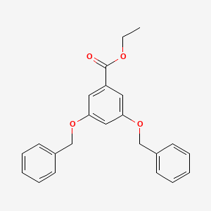 molecular formula C23H22O4 B1586932 Ethyl 3,5-bis(benzyloxy)benzoate CAS No. 50841-46-8