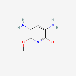 molecular formula C7H11N3O2 B1586933 2,6-Dimethoxypyridine-3,5-diamine CAS No. 85679-78-3