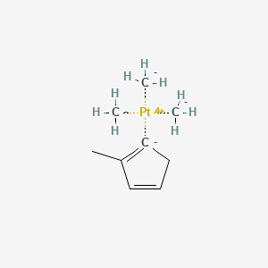 molecular formula C9H16Pt B1586937 Trimethyl(methylcyclopentadienyl)platinum(IV) CAS No. 94442-22-5