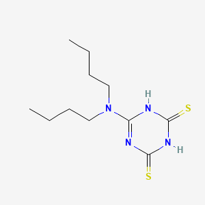 molecular formula C11H20N4S2 B1586941 1,3,5-Triazine-2,4(1H,3H)-dithione, 6-(dibutylamino)- CAS No. 29529-99-5