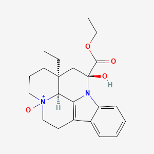 molecular formula C22H28N2O4 B1586942 Ethyl vincaminate N-oxide CAS No. 52341-36-3